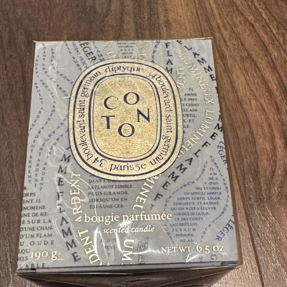 Diptyque Candle (Coton) Brand New, Unopened